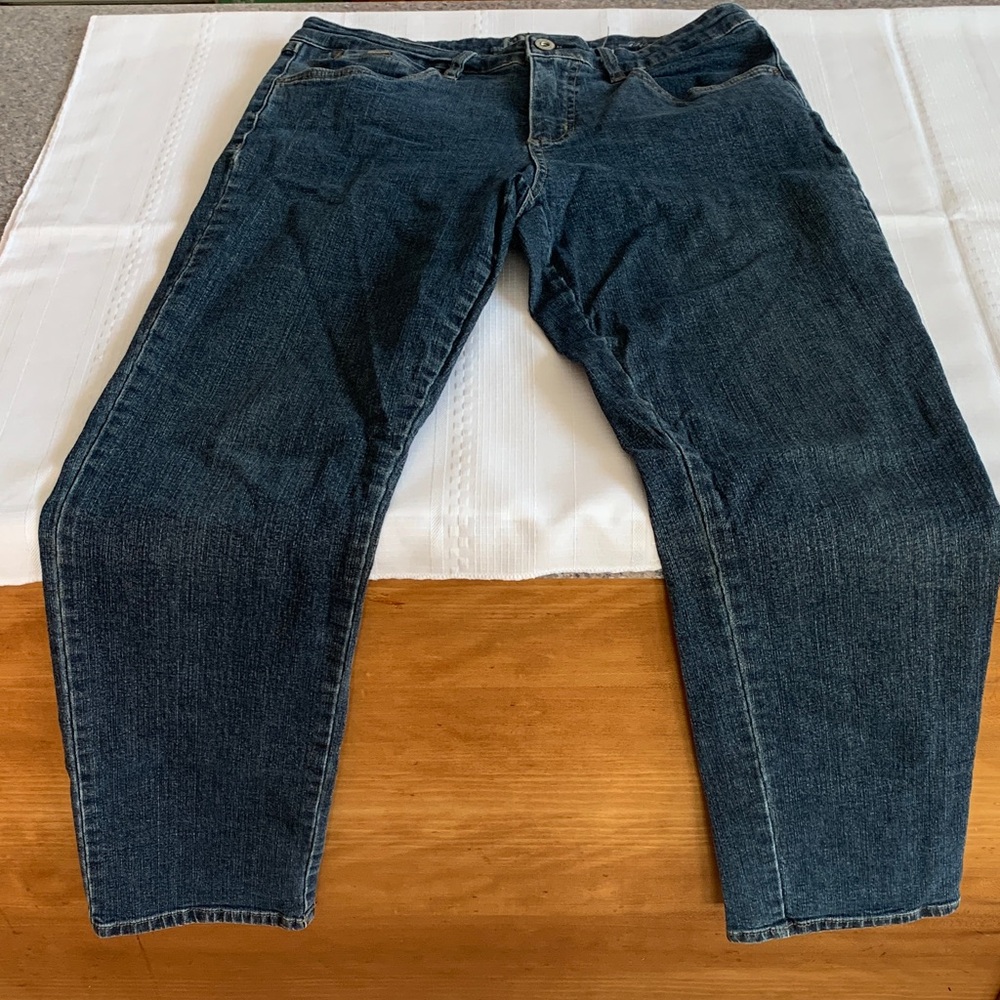 FRENCH DRESSING JEANS Boutique High Rise Denim 5-pocket Size 10P EUC